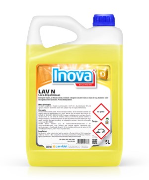 LAV N Lava-loiça Manual Amarelo Limão