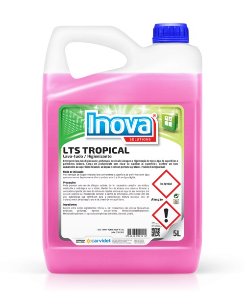  LTS TROPICAL - Detergente Lava-tudo Higienizante