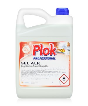 GEL ALK Gel de Mãos Desinfetante Hidroalcool (Produto notificado na Direção Geral de Saúde)- 5lt