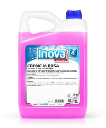 CREME M ROSA Sabonete Creme para as Mãos Morango