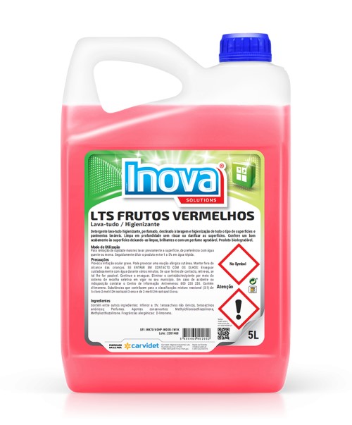  LTS FRUTOS VERMELHOS - Lava-tudo Higienizante