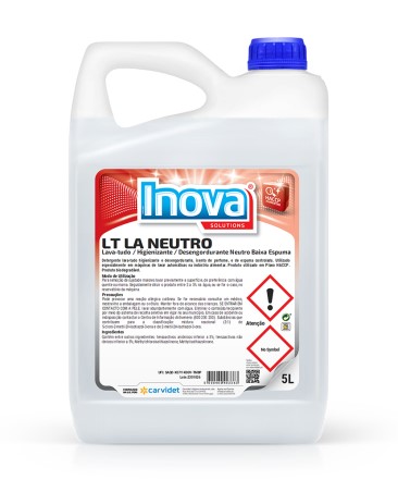 LT LA NEUTRO – Lava-tudo Higienizante Desengordurante Neutro Baixa Espuma