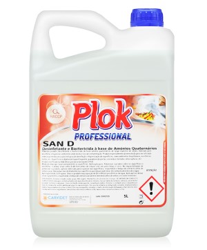 San D Desinfetante de Superficies (Produto notificado na Direção Geral de Saúde ) - 5lt 