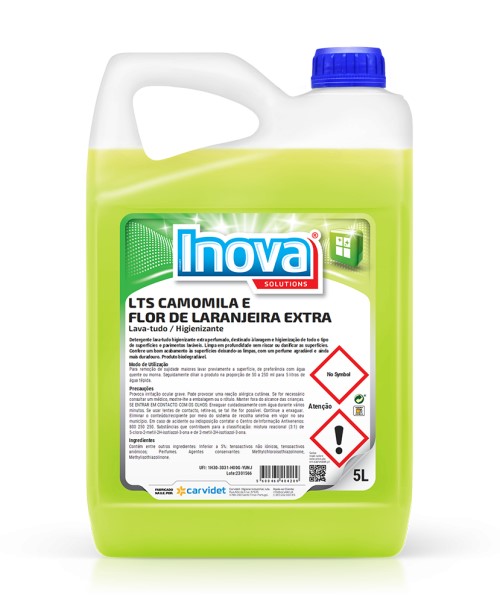 Det. Lava-tudo Higienizante Extra Perfurmado -Camomila / Laranjeira