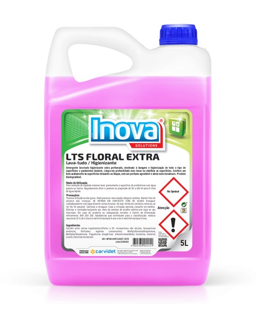 Det. Lava-tudo Higienizante Extra Perfurmado - LTS EXTRA FLORAL