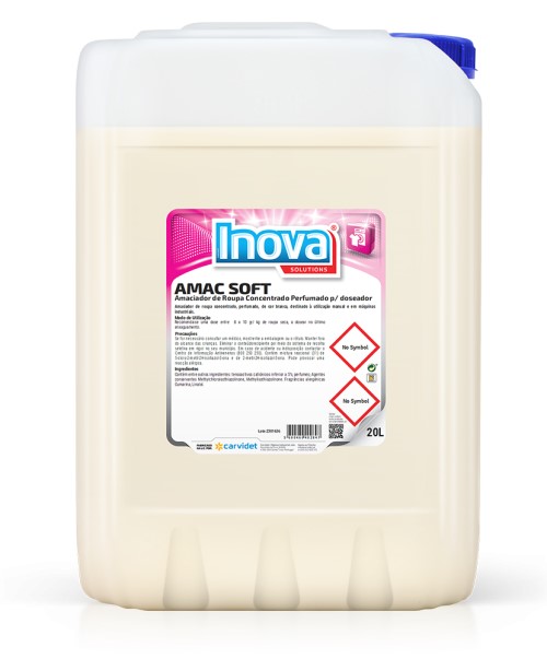 AMAC SOFT Amaciador de Roupa Soft - 20LT