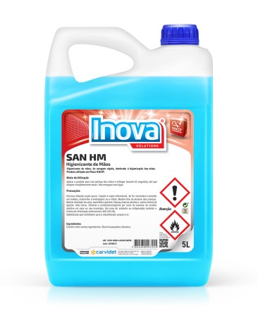 SAN HM Desinfetante de Mãos(Produto notificado na Direção Geral de Saúde) - 5lt 