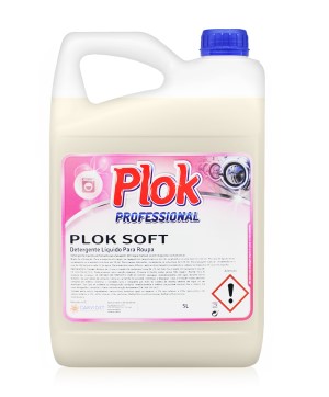 PLOK Detergente Líquido Máquina Lavar Roupa Soft