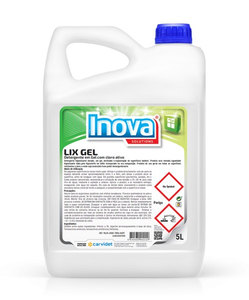 LIX GEL Deteregente Em Gel Perfumado C/Lixivia