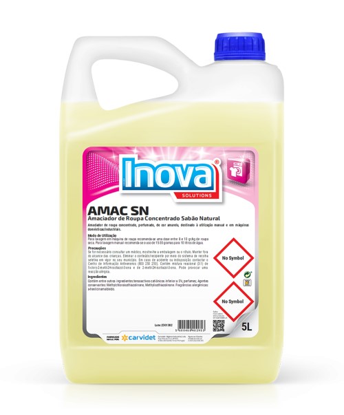 AMAC SN Amaciador de Roupa Sabão Natural Concentrado