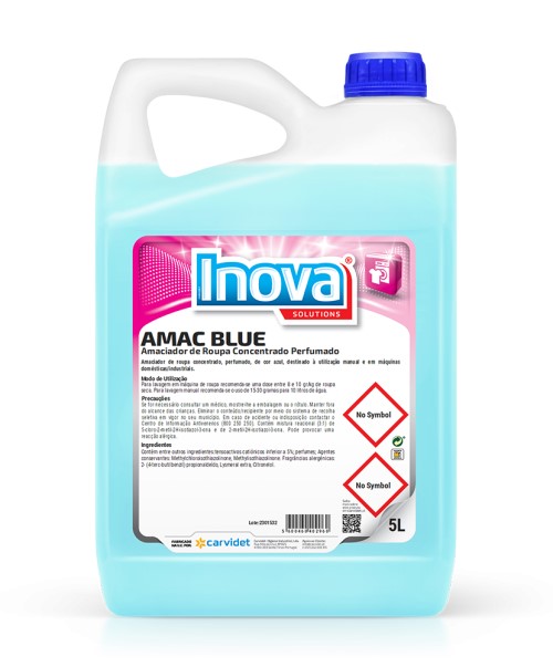 AMAC BLUE Amaciador de Roupa Blue