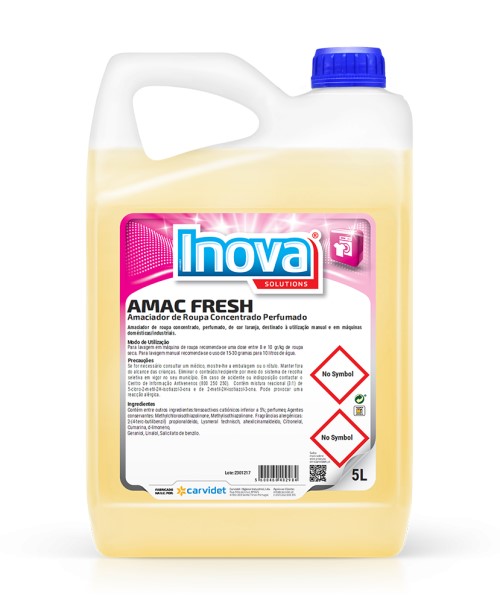 AMAC FRESH Amaciador de Roupa Fresh