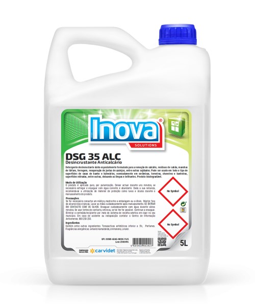 DSG 35 ALC Desincrustante / Anticalcário
