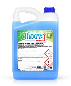 SAN MULTICLEAN C – Detergente Higienizante Perfumado Concentrado 5LT